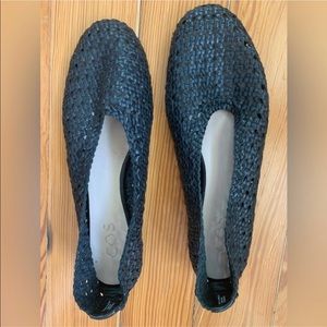 COS Leather Flat Shoes